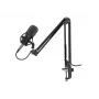 GENESIS Radium 300 XLR črn studijski mikrofon