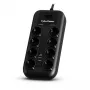 CyberPower P0820SUF0-DE zaščita pred prenapetostjo črna 8 izhodov AC 200 - 250 V 1,8 m