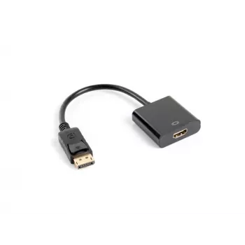 Adapter LANBERG DisplayPort(m)->HDMI(f) 10cm