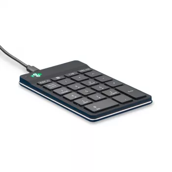 R-Go Tools numerična tipkovnica R-Go Numpad Break, ergonomska numerična tipkovnica s programsko opremo za odmore, žična, črna