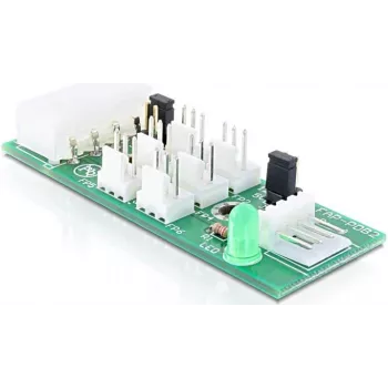 DELOCK razdelilna plošča 6x ventilator 5v/12v