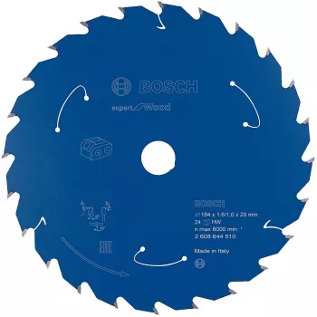 List krožne žage Bosch 2608644510 Expert for Wood, Ø 184 mm, 24 zob, izvrtina 20 mm