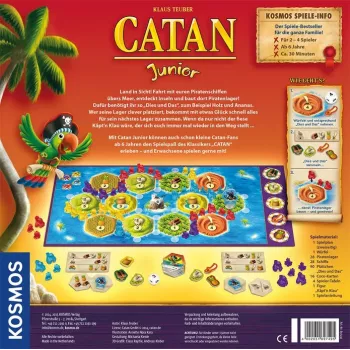Kosmos 697495 Catan Junior družabna igra, strategija, od 10 let