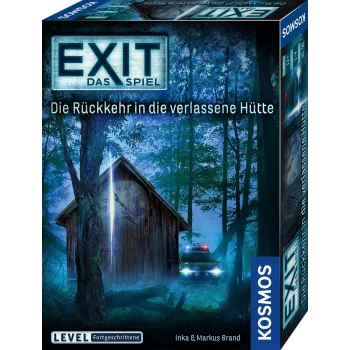 Kosmos EXIT - Die Rückkehr in die verlassene Hütte pobegni družabna igra, 1–4 igralci, od 12 let, družinska igra