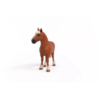 schleich FARM WORLD belgijski hladnokrvni konj, 3 leta, kmetijske živali / kmetijske igrače, konji, rjava, plastika