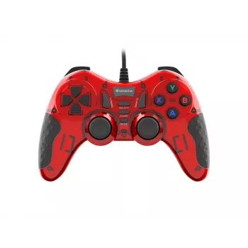 GENESIS MANGAN 200 rdeč USB 2.0 gamepad analogni / digitalni PC