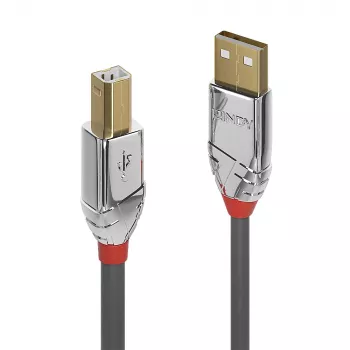 Lindy 3m kabel USB 2.0 Type-A na B, Cromo Line