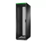 APC Easy Rack ER6212 omrežna omara, 42U, 19 inch, 600 x 1100 mm, s streho, kolesi, nogami, stranskimi stenami, brez dna, črna