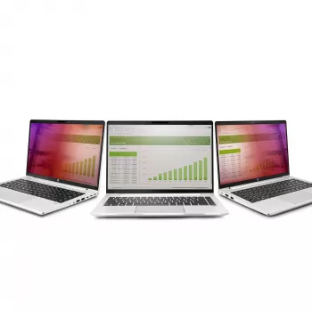 StarTech.com 39,6 cm (15,6 inch) 16:9 zlata zaščitna folija za zaslon prenosnika, reverzibilna folija z izboljšano zaščito pogleda, računalniški varnostni filter, snemljiva zaščita zaslona, +/- 30°