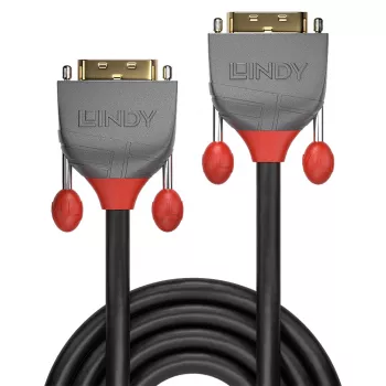 Lindy 15m kabel DVI-D Dual Link, Anthra Line