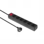 Microconnect GRU0065B razdelilec tip F črn
