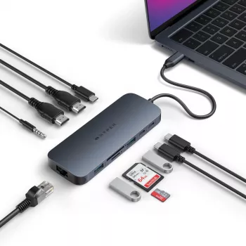 Targus HD4006GL prenosniška priklopna postaja USB 3.2 Gen 2 (3.1 Gen 2) Type-C črna