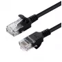 Microconnect V-UTP610S tanek mrežni kabel, črn, 10 m, Cat6 U/UTP (UTP)