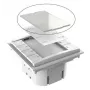 Tipkovna plošča Vivolink VLCP8B-PLEXIGLASS bela DC 12V