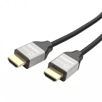 j5create JDC52 Ultra HD 4K HDMI™ kabel, črn in siv, 2 m