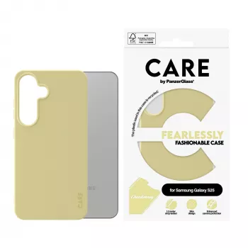 PanzerGlass CARE™ by ® ovitek Chardonnay Samsung Galaxy S25, ovitek, Samsung, Samsung - Galaxy S25, rumen