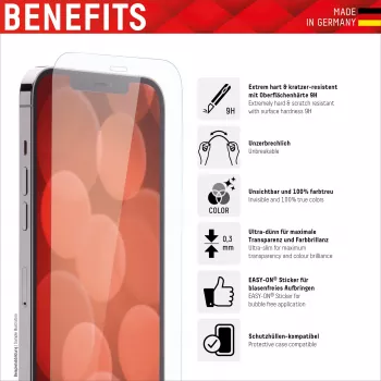 Displex Smart Glass (9H) za Apple iPhone XR/11, montažne nalepke, nezlomljivo, ultra tanko, nevidno