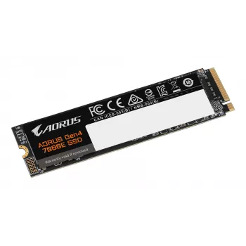 Notranji M.2 NVMe SSD GIGABYTE AORUS Gen4 7000E 1 TB — 7100 MB/s branje, 6100 MB/s pisanje, M.2 2280