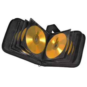 Torbica za shranjevanje CD Hama 11615 32 diskov črna