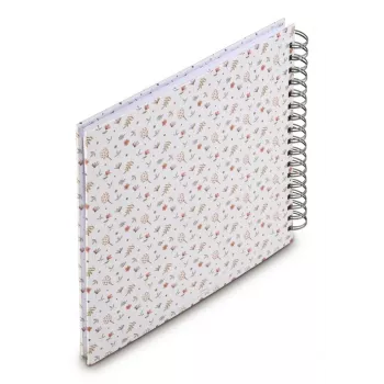 Hama 7739 Floral spiralni foto album, 28x24 cm, 50 belih strani