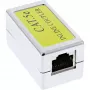 InLine Cat.5e crossover adapter neposredno na crossover 2x RJ45 vtičnica oklopljen
