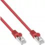 Patch kabel InLine SF/UTP Cat.5e rdeč 10m