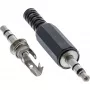 3,5-mm avdio stereo vtič InLine 99100 spajkalna različica