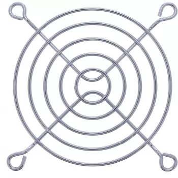 InLine mrežica za ventilator, kromirana kovina, 80x80 mm