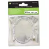 Techly ICOC APP-8WH1 kabel Lightning 1 m bel