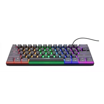 Trust GXT 867 Acira tipkovnica za igre USB QWERTY US-angleška črna