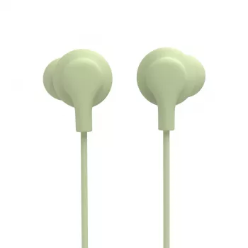 Hama Curly žične slušalke za ušesa, klici/glasba, USB Type-C, svetlo zelene