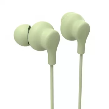 Hama Curly žične slušalke za ušesa, klici/glasba, USB Type-C, svetlo zelene
