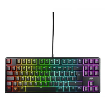 Tipkovnica CHERRY XTRFY K4V2 TKL (80 %), RGB, USB, francoska AZERTY, črna