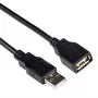 USB 2,0 A vtič - USB A vtičnica črn 3,00 m ACT SB0036