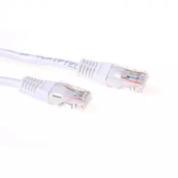 ACT bel 1,5 metra U/UTP CAT6A patch kabel s konektorji RJ45