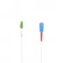 Hama 00200765 kabel InfiniBand/optični 3 m LC SC bel