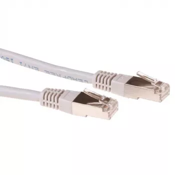 ACT FB9020 S/STP Cat6 PIMF patch kabel, 20 m, siv