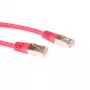 ACT FB9510 SSTP Cat6 PIMF patch kabel, 10 m, rdeč