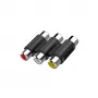 Hama 00205174 kabelski adapter 3 x RCA