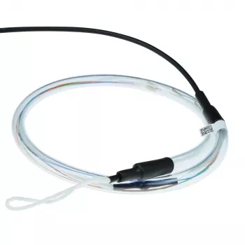ACT 10 m enorodovni 9/125 OS2 kabel za notranjo/zunanjo uporabo 4-kratni z vtiči LC