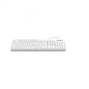 Hama CK-200 tipkovnica za dom/pisarno USB QWERTZ nemška bela