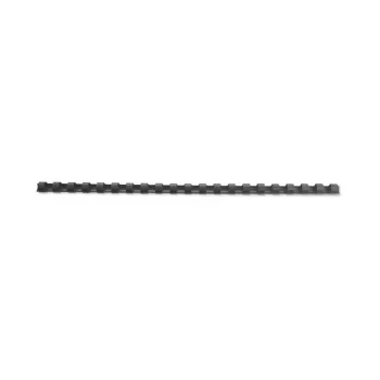 GBC CombBind vezni hrbti 10 mm A4 21R, črni, 65 listov, polivinilklorid (PVC), A4, 1 cm, 330 g