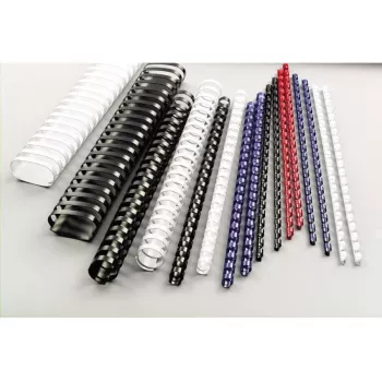 GBC CombBind vezni hrbti 32mm A4 21R, beli, 310 listov, polivinilklorid (PVC), A4, 3,2 cm, 235 mm