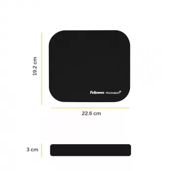 Fellowes 5933907 podloga za miško črna