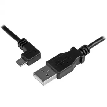 StarTech.com kabel Micro-USB za polnjenje in sinhronizacijo M/M – levo kotni Micro-USB – 30/24 AWG – 1 m (3 čevlji)