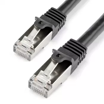 StarTech.com patch kabel Cat6 – oklopljen (SFTP) – 1 m, črn