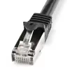 StarTech.com patch kabel Cat6 – oklopljen (SFTP) – 1 m, črn
