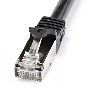 StarTech.com patch kabel Cat6 – oklopljen (SFTP) – 1 m, črn
