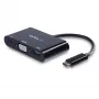StarTech.com večportni adapter USB-C VGA – vrata USB 3.0 – 60W PD