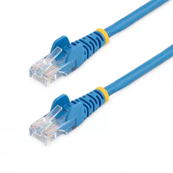 StarTech.com Cat5e Ethernet patch kabel z RJ45 konektorji brez zatičev – 0,5 m, moder